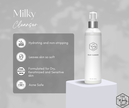 milky creamy cleanser The Wendy way