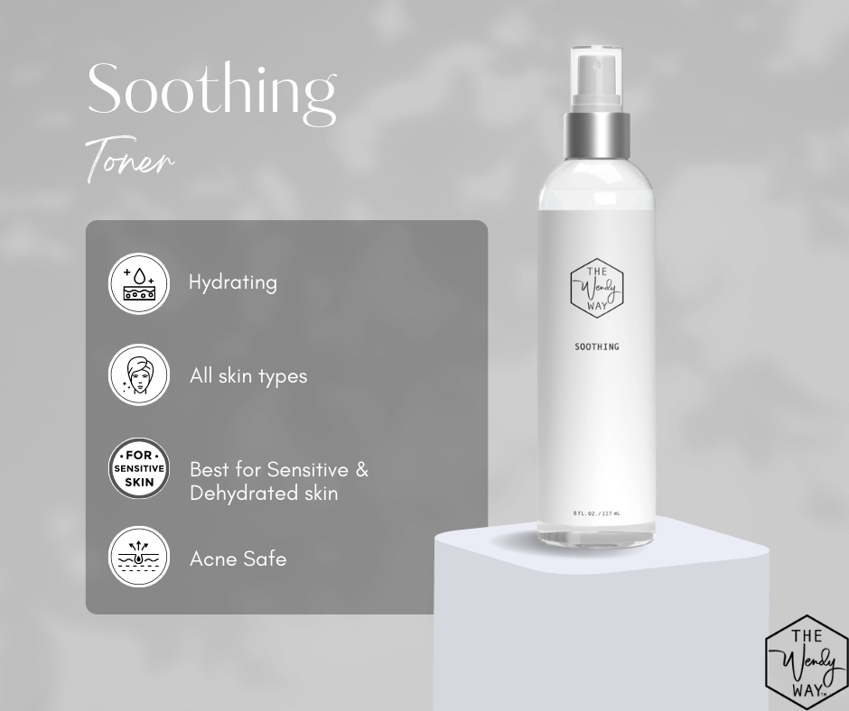 Soothing Toner for acne. The Wendy Way